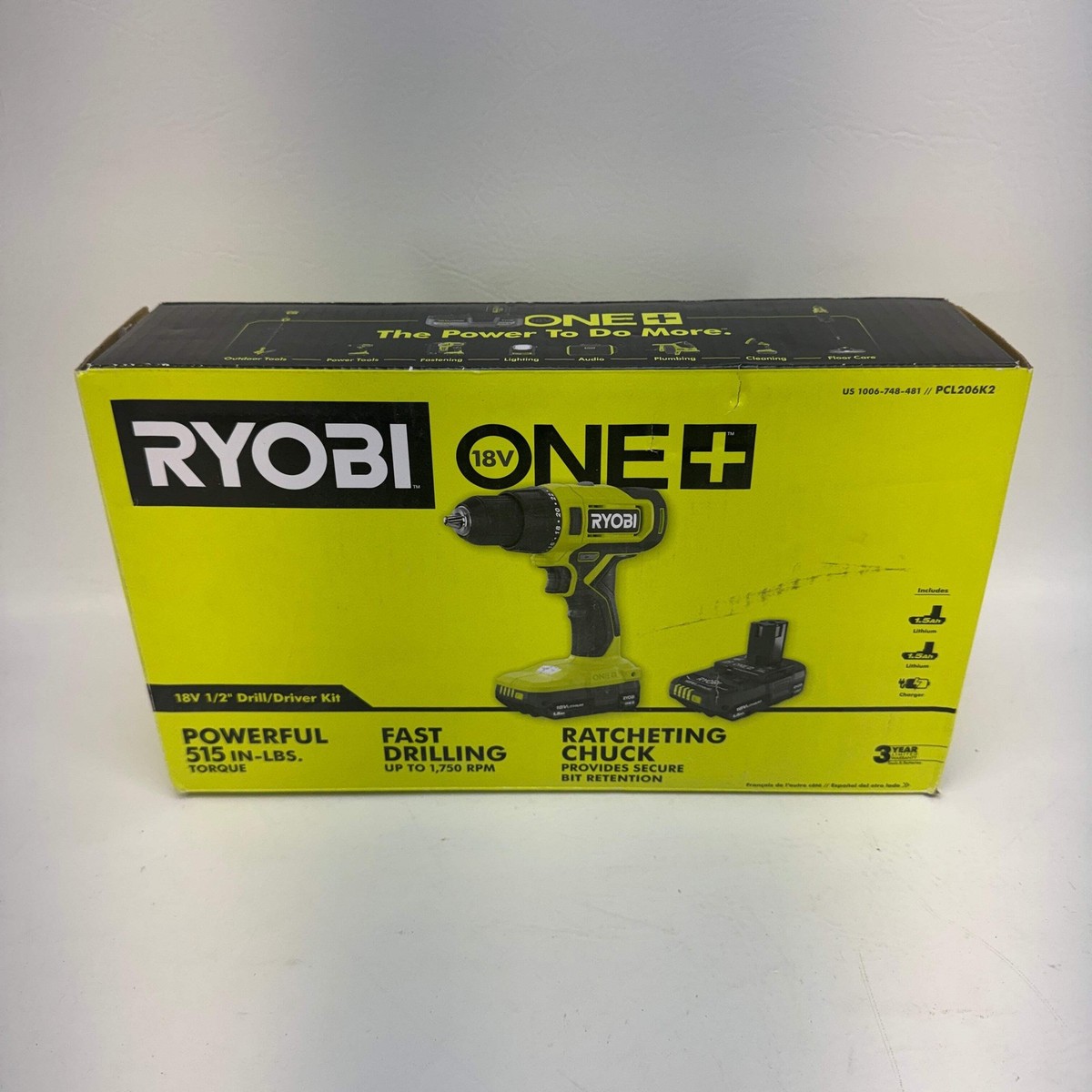 RYOBI - ONE+ HP 18V Brushless Cordless Compact 1/2 In. Drill And Impact Driver Kit With 2 15 Ah Batteries Charger And Bag See Details