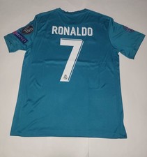 REAL MADRID 2017 2018 THIRD FOOTBALL SHIRT SO...