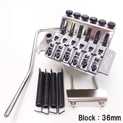 Guitare électrique GOTOH GE1996T‐C Chrome 36 mm style Floyd-Rose Tremolo Bridge - Photo 1/2