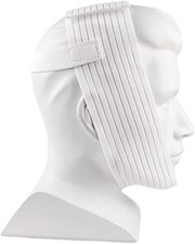 Super Deluxe White Chin Strap for Cpap Users - anti Dry Mouth- anti Snore Chin S
