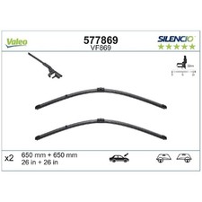 Valeo Scheibenwischer Set vorne A2208201745 2208201745 6426ZE | 377009 Valeo Scheibenwischer Set vorne A2208201745 2208201745 6426ZE | 377009