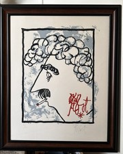 Modern Fiction and Art Prints ~ SIGNED by KURT VONNEGUT