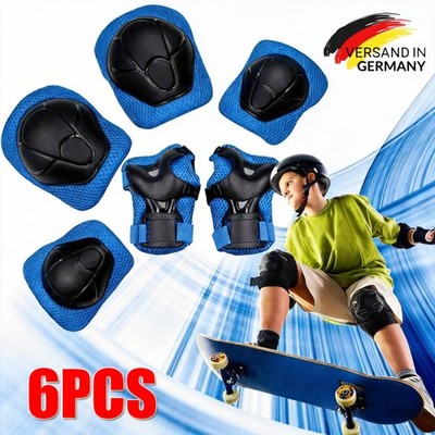 6in1 Set Kinder Inliner Schoner Inliner Schützer Knieschützer Schutzausrüstung