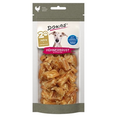 Dokas Welfare Chicken - Hühnerbrust in Stücken 50 g, UVP 1,99 EUR, NEU