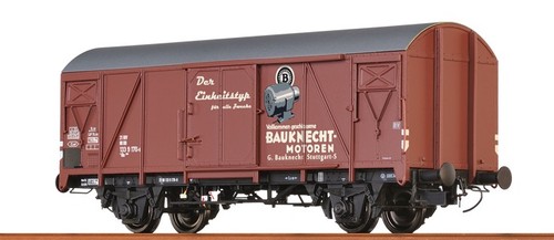 Brawa 48818 Gedeckter Güterwagen Gls Bauknecht DB 2-achsig in OVP UNBENUTZT | Condition: Gebraucht