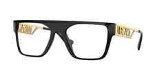 NEW Versace 3326U Eyeglasses GB1 Black 100% AUTHENTIC