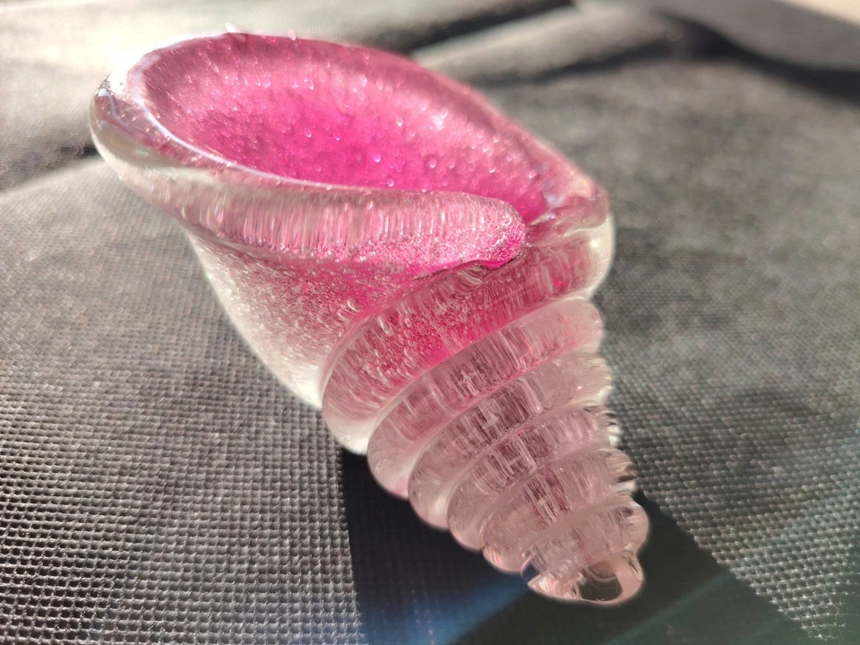 Murano Glass Sea Shell Archemide Seguso. - Image 2 of 4