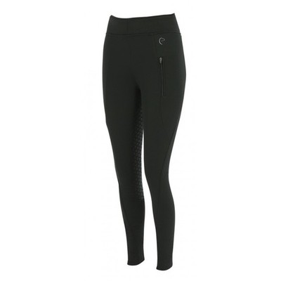 Ekkia Equitheme Softshell Breeches Dolomyt Black Full Seat 