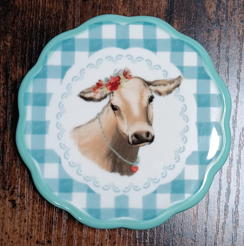 Juego de 4 posavasos de gres para mujer Pioneer Foto 4 de 4