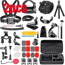 2pcs 50-in-1 Waterproof Case for Gopro Hero13 12 11 10 Action Camera Accessories