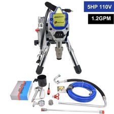 5HP High Pressure Airless Paint Sprayer 3500W High Efficient Power Painting 110V