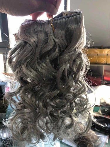 Wavy Hair Invisible Octopus Clips inRemy Human Handtied Butterfly  Wefts Topper - Picture 32 of 36