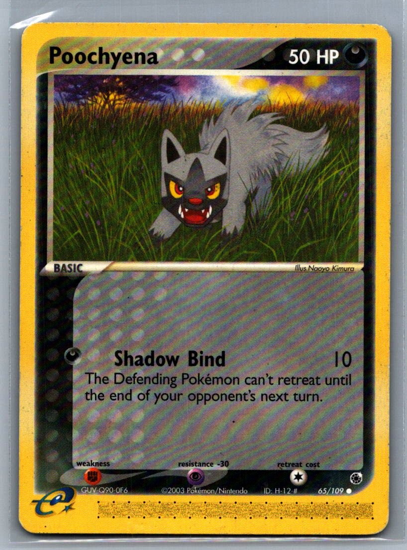 Poochyena 2003 Ruby & Sapphire 65/109 Common
