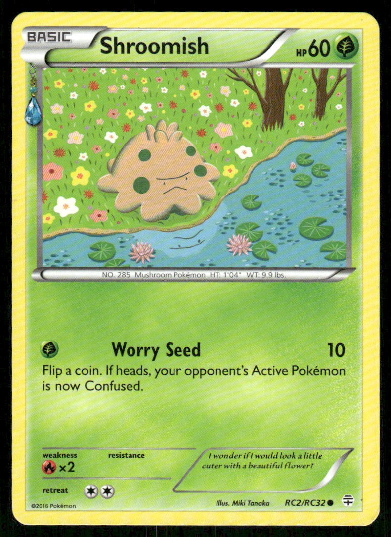 Shroomish RC2/RC32 Common Generations Pokemon LP