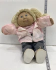 Vintage 1986 Cabbage Patch Kid Doll Blonde Hair, Tongue Out, Blue Eyes