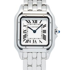 Cartier Panthere WSPN0007 2026 Card SS White Dial Quartz Women's Watch 27mm 2