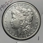 1902-S MORGAN SILVER DOLLAR,  AU DETAILS!