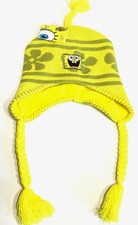 SpongeBob SquarePants 2012 Yellow Knit Hat Ages 3