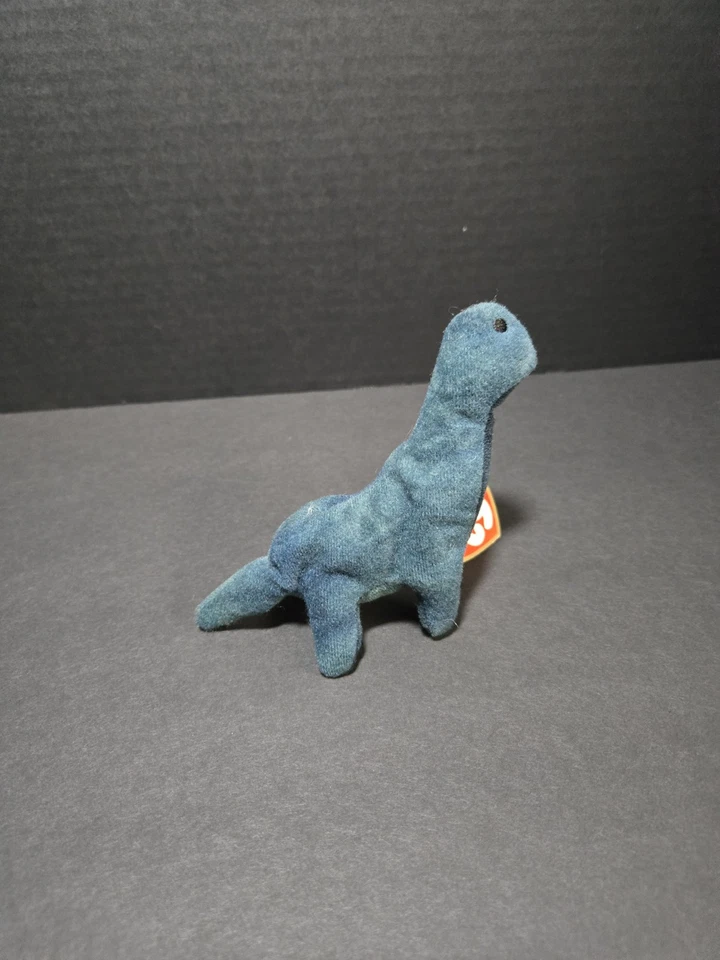 TY 青少年豆娃 恐龙 1994 年“BRONTY”勃朗托龙 — 第 3/4 张图片