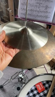 1x Vintage Mini Splash Cymbal 15cm (6 inch) Effect/Bell (2nd in other auction!)