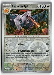 Aerodactyl 142/165 Scarlet & Violet 151 Reverse Holo Rare