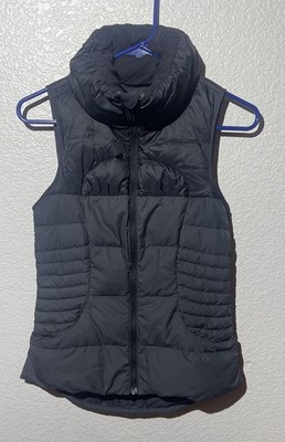  Vintage Lululemon  fluffin  awesome Down Vest Women s Size 0