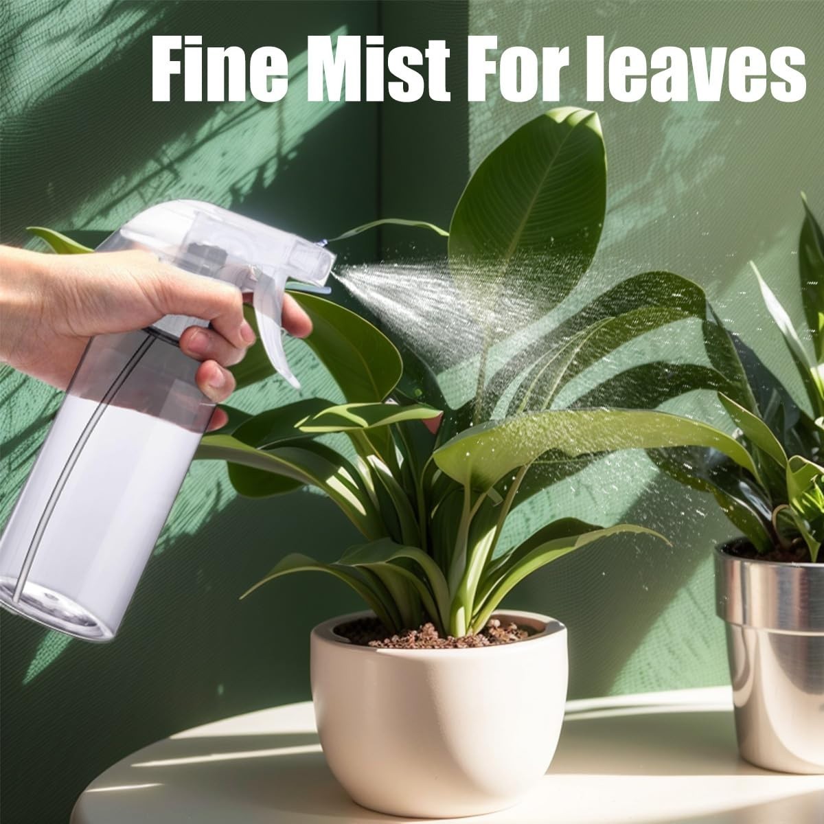 Spray Bottles - 16.9oz/2Pack -  Adjustable Spray Bottles for Cleaning - No Le...