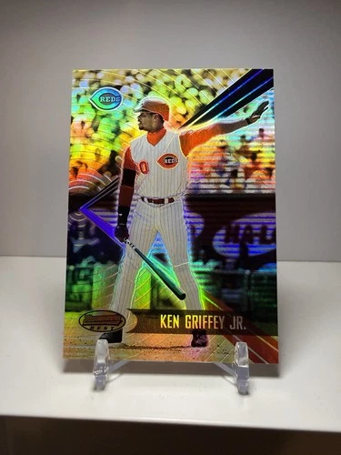 Topps 2001 Bowman's Best Ken Griffey Jr #6 Cincinnati Reds MLB Baseball Card