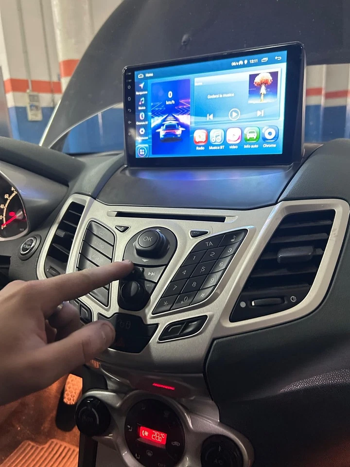 9" Zoll Android 15 Autoradio Für Ford Fiesta 2009-2014 Mit Carplay WIFI GPS DSP - Bild 4 von 4