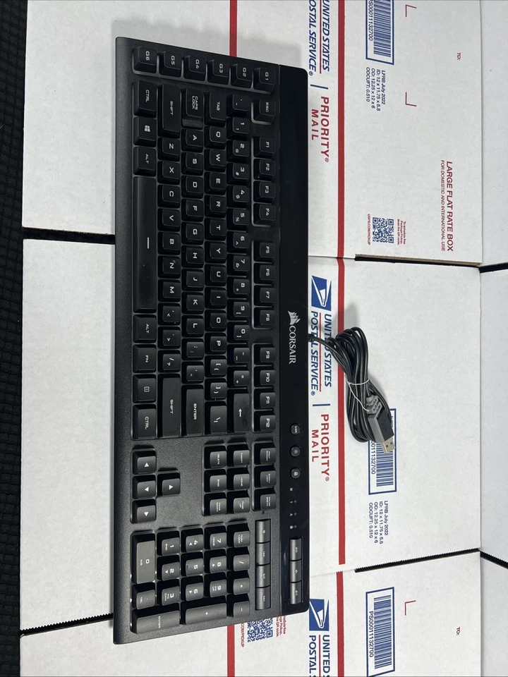 Corsair K55 RGP0031 Wired RGB Backlit Gaming Keyboard- SAME DAY SHIP - WARRANTY - Image 3 of 4