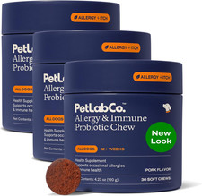 Allergy  Immune Probiotics for Dogs, Support Seasonal Allergies, Gut  Digestiv