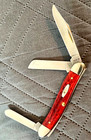 Case XX Pocket Worn Old Red Bone Corn Cob medium Stockman Knife 63188SS (8 dot) — photo 2