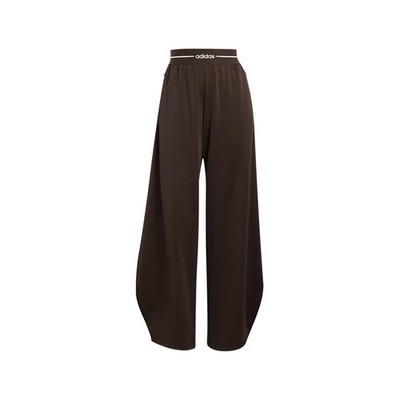 adidas Hyperglam Barrel Joggers Womens Brown Casual Athletic Bottoms SB1158-KF41