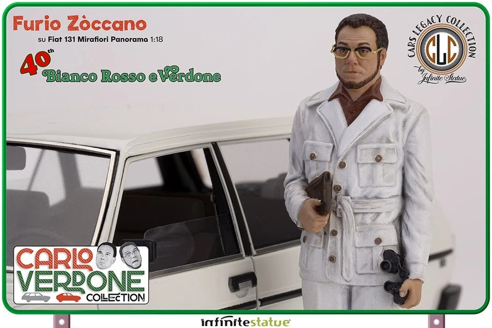 Infinite Statue Carlo Verdone Furio Action Figure 1:18 Resin