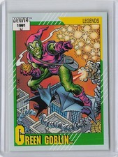 Marvel 1991 Legends Green Goblin #141 Character Card