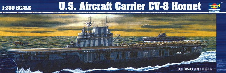 Trumpeter 05601 - 1:350 Aircraft Carrier USS Hornet CV 8 - New