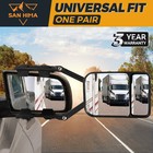 <!--F#f_0-->San Hima 2x Towing Mirrors Heavy Duty Universal Fit Strap On Towing Caravan 4X4<!--F/-->