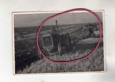 PHOTO FOTO TRAKTOR SCHLEPPER DEERING 10/20 BEIM PFLÜGEN