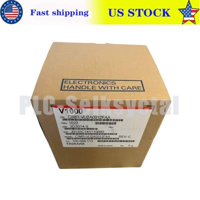 US FREE TAX  Yaskawa CIMR-VU2A0012FAA Frequency Converter In Stock