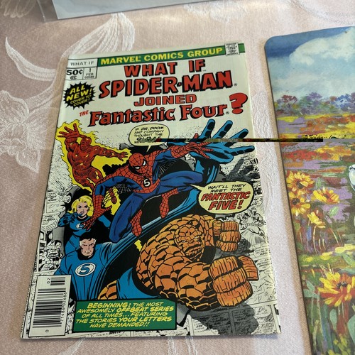 What If? #1 Spider-Man joined the Fantastic Four 1977 Marvel UNREAD