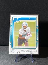 2024 Panini Donruss - Rated Rookie #346 Tahj Washington (RC) Dolphins Football