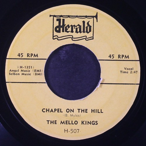 MELLOKINGS chapel on the hill / sassafrass HERALD 7" Single 45 RPM eBay