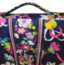VERA BRADLEY Travel Bag Pink Flowers Cancer Survivor Discontinued