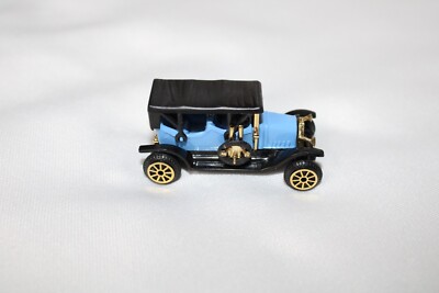 Readers Digest 1908 BUICK MODEL 5 AUTO #301 1:64 DIECAST CAR IN BOX Blue/Black