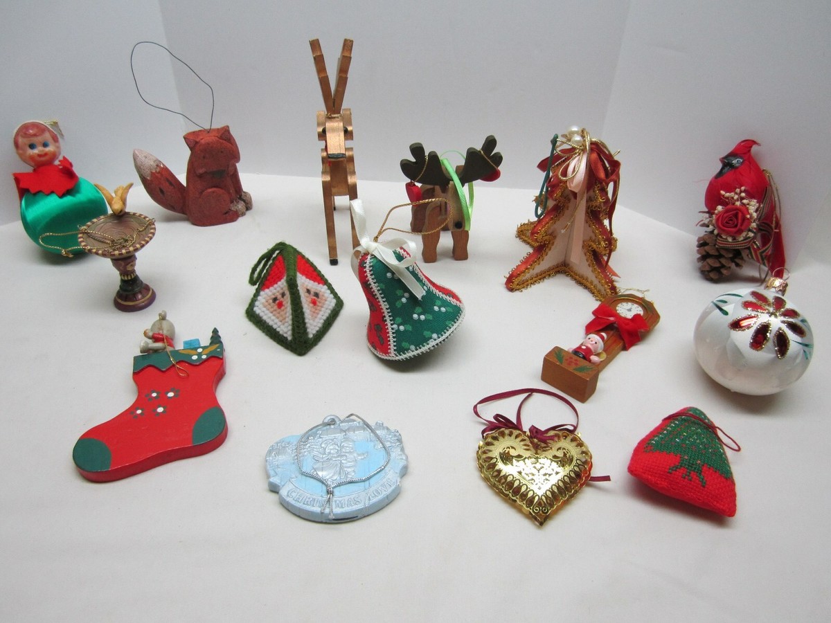15 Vintage Christmas Ornaments 1980s-1990s | eBay