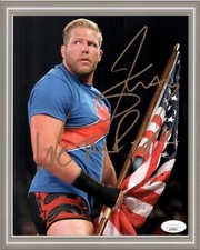 JACK SWAGGER Signed 8x10 Photo WWE WWF Wrestling Autograph JSA COA Cert