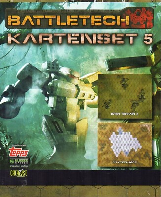 BATTLETECH KARTENSET #5 - Tabletop Gaming Map´s - Miniatures - neu - OVP