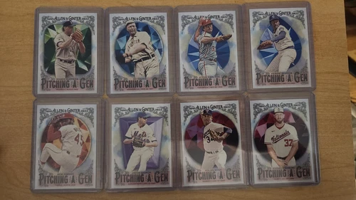 2022 Allen & Ginter 33 Card Lot Of Pitching A Gem & Banner Season Inserts.
