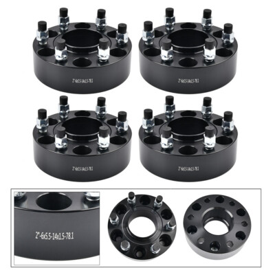#ad 4 2quot; 6x5.5 Hubcentric Wheel Spacers For Chevy Silverado 1500 GMC Sierra 1500 $98.79