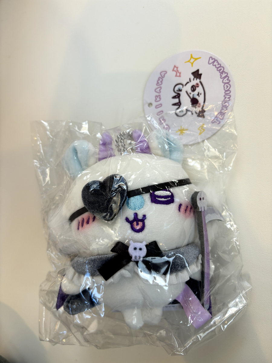 Chiikawa Momonga Mascot Plush Key Chain Angel And Devil Tenshi